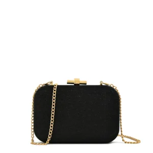 Cartera negra de noche